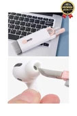 Çok Fonksiyonlu Silikon Uçlu 7 in 1 Bilgisayar Ekranı Kulaklık Airpods Klavye Telefon Temizleme Kiti - 6