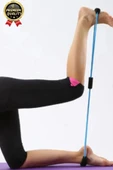 Özel Üretim Spor Aleti Kas Açma Germe Dayanıklı Pilates Jimnastik Yoga Egzersiz Direnç Lastiği - 7