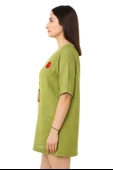 Vual (Tülbent )Mini Boy Yeşil Tunik Elbise - 2