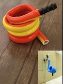 Wc Hortummatik Spiral Taharet Hortumu (Sarı-Kırmızı) - 1