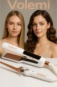 Volemi V-0096 2’si 1 Arada Isı Ayarlı Profesyonel Seramik Saç Şekillendirici Ve Maşa thumbnail 5