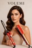 Volemi V-0095 Profesyonel 2'si 1 Arada Saç Şekillendirici – Düzleştirici thumbnail 1