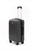 Petra Lüx 2'li Abs Valiz Seti Büyük & Orta Boy Antrasit thumbnail 2