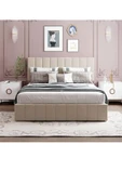 Özgök Tarım HSN Çift Kişilik Sandıklı Baza Başlık Seti RENK SEÇENEKLİ (YATAK DAHİL DEĞİLDİR) 140x200 - 1