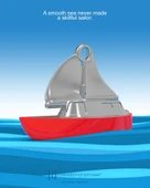 Metalmorphose Yelkenli Tekne Anahtarlık thumbnail 6