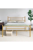 Özgök Tarım Özgök Tarım CNDHOME Metal Karyola HSN Metal Karyola Siyah Renk, Çift Kişilik, Ölçü Seçenekli 140x190 - 1