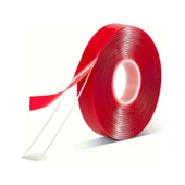 Çift Taraflı Silikon Bant Montaj Bandı Şeffaf 10 mm x 5 Metre Güçlü Çok Amaçlı Yapıştırıcı 1 Adet thumbnail 6