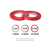 Çift Taraflı Silikon Bant Montaj Bandı Şeffaf 10 mm x 5 Metre Güçlü Çok Amaçlı Yapıştırıcı 1 Adet thumbnail 7