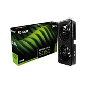 Palit RTX5050 DUAL 8GB 128Bit GDDR6 Ekran Kartı NE65050019P1-GB2070D thumbnail 1