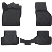 Audi A 1 - 2018 ve Sonrası 4D Premium Havuzlu Paspas-Kaydırmaz Taban - 1