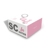 Metalmorphose Scooter Anahtarlık Pembe thumbnail 3