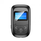 Bluetooth 5.0 Verici ve Alıcı Ekranlı  Kablosuz Ses Aktarım Adaptörü thumbnail 1