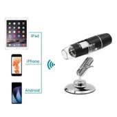 Kablosuz dijital el tipi 8 ledli mikroskop thumbnail 2