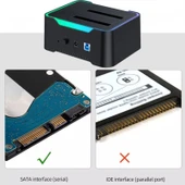 3.0 hdd klonlama istasyonu 2.5 inç 3.5 inç sata harddisk kopyalama docking kutusu thumbnail 4