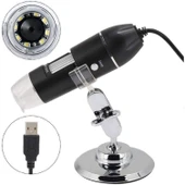 usb Kablolu el tipi dijital mikroskop 8 ledli endoskop kamera thumbnail 2