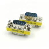 RS232 Erkek Erkek çevirici db9 rs232 erkek erkek com çevirici dönüştürücü thumbnail 2