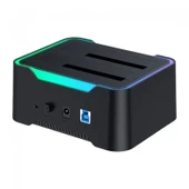 3.0 hdd klonlama istasyonu 2.5 inç 3.5 inç sata harddisk kopyalama docking kutusu thumbnail 2