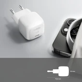 Belkin Boost Compact USB-C PD 3.1 30W Şarj Cihazı, Beyaz thumbnail 6