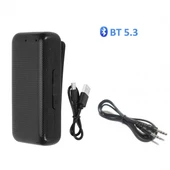 Aux Bluetooth V5.3 şarjlı ses alıcı-verici Mikro hafıza kart girişli bluetooth adapör - 5