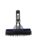 Krom Saplı Paslanmaz Klipsli Model Tel Havuz Fırçası 15 cm-Stainless Steel Algae Brush-ToptancıyızBiz thumbnail 4