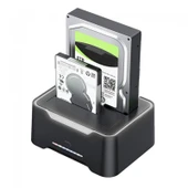 3.0 hdd klonlama istasyonu 2.5 inç 3.5 inç sata harddisk kopyalama docking kutusu thumbnail 1
