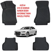 Audi A-4 2016 ve Sonrası 4D Premium Havuzlu Paspas-Kaydırmaz Taban thumbnail 1