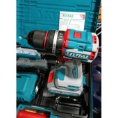 Şarjlı Akülü Vidalama Matkap 2'li Set 20 V 4.0 Ah Batarya Darbeli Vidalama Matkap Vida Sıkma Sökme thumbnail 3