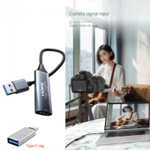 hdmı to usb 3.0 -Type C capture kart 4k HD Video Yakalama Kartı 4k 1080p thumbnail 4