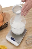 ULTRATEKNO 1 Gr - 5 Kg Kapasiteli Dijital Ekranlı Kaliteli Metalik Hassas Elektronik Mutfak Terazisi / Tartısı - 6
