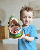 Dinozor Başlıklı Şarjlı Köpük Makinesi - 3