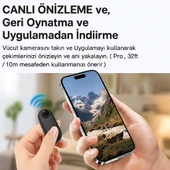 QASUL 1080P Cep Mini Spor Vücut Kamerası Taşınabilir Kask Vlog Kamera  Wifi Kablosuz APP Kontrol - 7