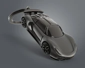 Metalmorphose Supercar Anahtarlık Siyah - 2
