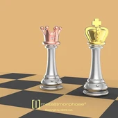 Metalmorphose King Chess Anahtarlık - 2