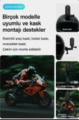 QASUL 1080P Cep Mini Spor Vücut Kamerası Taşınabilir Kask Vlog Kamera  Wifi Kablosuz APP Kontrol - 6