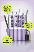 MAYBELLİNE NEW YORK Super Lock Brow Glue Kaş Sabitleyici Maskara - Şeffaf - 3
