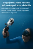 QASUL 1080P Cep Mini Spor Vücut Kamerası Taşınabilir Kask Vlog Kamera  Wifi Kablosuz APP Kontrol - 9