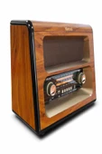ULTRATEKNO Retro Analog Radyo MD-1910BT Şarjlı Nostaljik Radyo Bluetooth Fm Radyo USB SD MP3 - 2