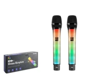 Hadron Wx-82 Kablosuz 2-Mikrofon Uhf Rgb thumbnail 2