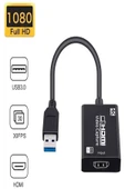 ULTRATEKNO ZR432 USB 3.0 4Kx2K Video Capture Taşınabilir HDMI USB Video Yakalama Kartı - 2
