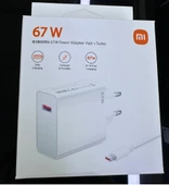 Xiaomi 67 Watt Tüm Android Telefonlara Uyumlu Şarj Aleti, Xiaomi, Samsung, Oppo, Huawei Turbo Şarj Fast - 3