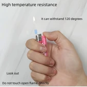 Mermer Desenli Mutfak Duvar Kağıdı Sticker - 5mx60cm Su Geçirmez, Yağa Dayanıklı, Yüksek Sıcaklığa Dayanıklı Tezgah, Dolap, Ocak Yenileme Folyosu T04 thumbnail 5