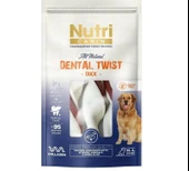 Nutri Canin Dental Twist Ördekli Köpek Ödülü M/L 120 Gr - 1