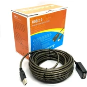 Class 10 Metre USB Uzatma Kablosu 10M Extension Cable Güçlendirilmiş USB Uzatma Dişi Erkek USB Kablo thumbnail 4