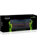 Inca IKG-441 Işıklı Kablolu Mekanik Oyuncu Klavyesi thumbnail 4
