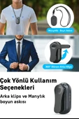 UHD 4K WiFi Vlog Kamera 30M Su Geçirmez Geniş Açı Lens Dahili Pil Manyetik Askılı - 5