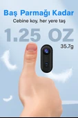UHD 4K WiFi Vlog Kamera 30M Su Geçirmez Geniş Açı Lens Dahili Pil Manyetik Askılı - 7