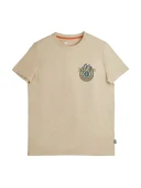 Bad Bear Anderson Bej Erkek Baskılı Tişört thumbnail 1