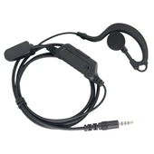 Powermaster PNC380-PNC350 Spiral Telsiz Kulaklık Arkalıklı - 1