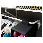 Elbise Duvar Askısı Çelik Askılık IKEA Metal Askı 60/90x26 cm - 2