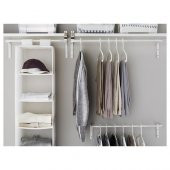 Elbise Duvar Askısı Çelik Askılık IKEA Metal Askı 60/90x26 cm - 4